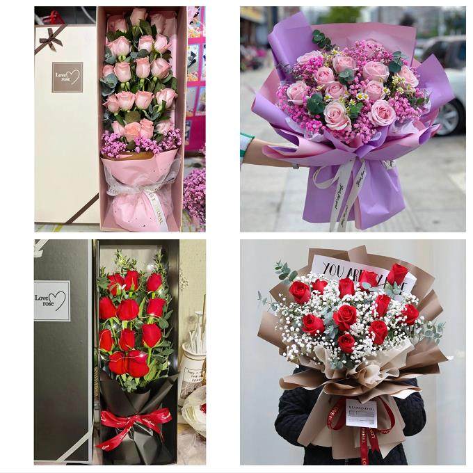 山西临汾襄汾洪洞县古县安泽县鲜花店同城配送女朋友草莓玫瑰花束