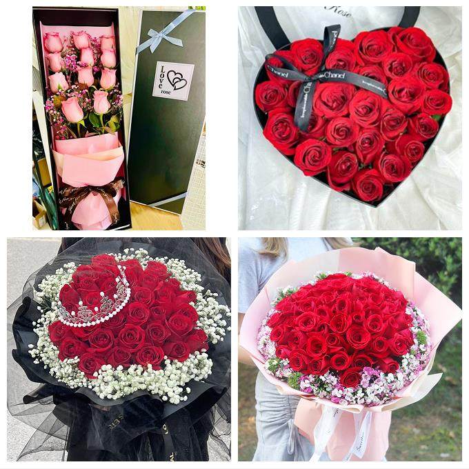 江苏南通市如东启东如皋海门市鲜花店同城配送女朋友草莓玫瑰花束