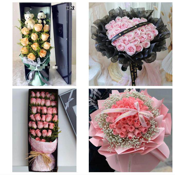 山西阳泉城区矿区郊区平定盂县同城鲜花店订情人节玫瑰送女友老婆
