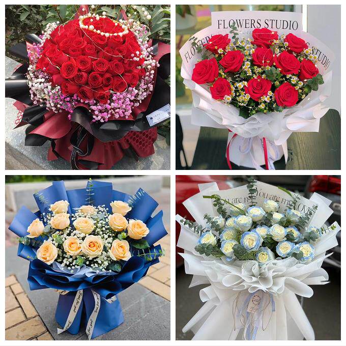 抚州市溪县资溪县东乡广昌县同城鲜花店送女朋友520玫瑰花束礼盒