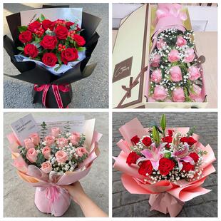 长治市城区郊区长治县襄垣县同城鲜花店情人节送老婆玫瑰表白女友