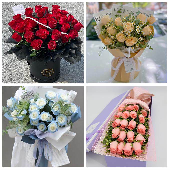 送宜宾市江安长宁县高县珙县同城鲜花店三八玫瑰送闺蜜女朋友老婆