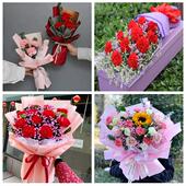 金昌市金川区永昌县嘉峪关市同城鲜花店38女王节康乃馨送妈妈婆婆