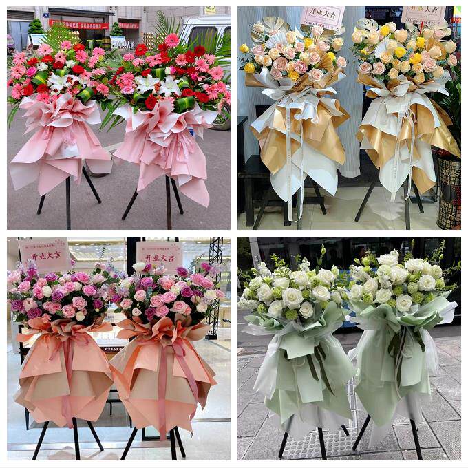 锦州市黑山县义县凌海北镇市同城花店开业乔迁鲜花大麦花篮送朋友