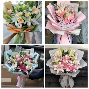 牡丹江市宁安市穆棱市东宁市同城鲜花店订玫瑰百合送女友老婆生日