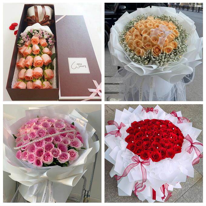 江门市蓬江江海新会区台山市同城鲜花店情人节送老婆玫瑰表白女友
