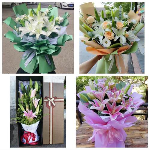 葫芦岛市绥中县建昌县兴城市同城鲜花店订玫瑰百合送女友老婆生日