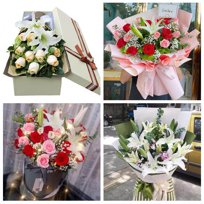 阳泉城区矿区郊区平定县盂县同城鲜花店订玫瑰百合送女友老婆生日