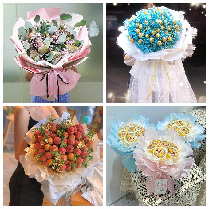 北京顺义区牛栏山南法信马坡同城鲜花店六一儿童节送零食饮料花束