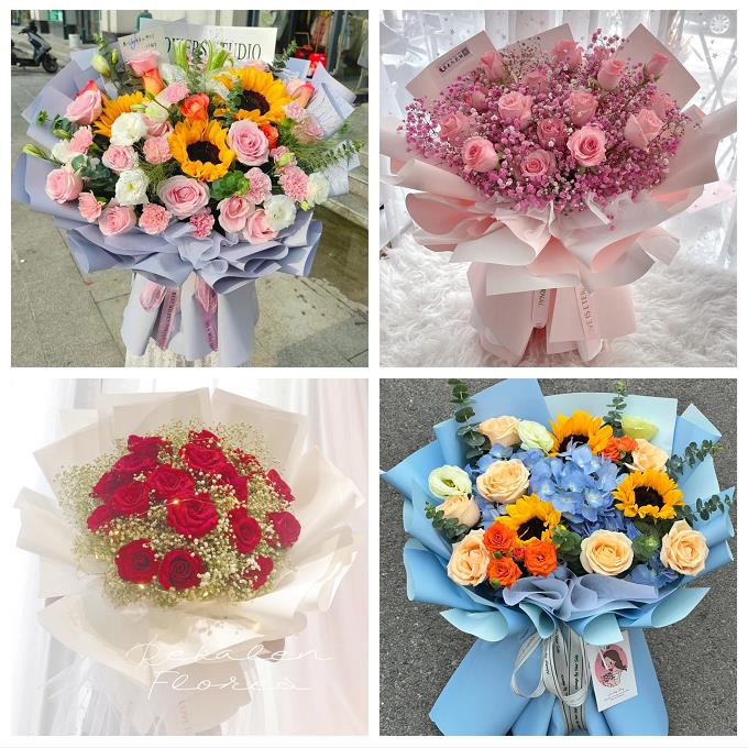 南通市如东启东如皋市海门市同城鲜花店向日葵花束送男士领导生日