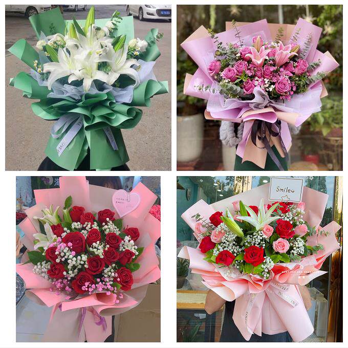 吉林昌邑龙潭船营丰满区永吉同城鲜花店订玫瑰百合送女友老婆生日