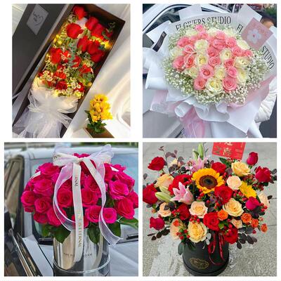品类花材场景品牌朵数节日利益亮