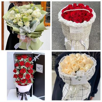 天津市西青区中北杨柳青辛口镇同城鲜花店订圣诞玫瑰送女朋友老婆