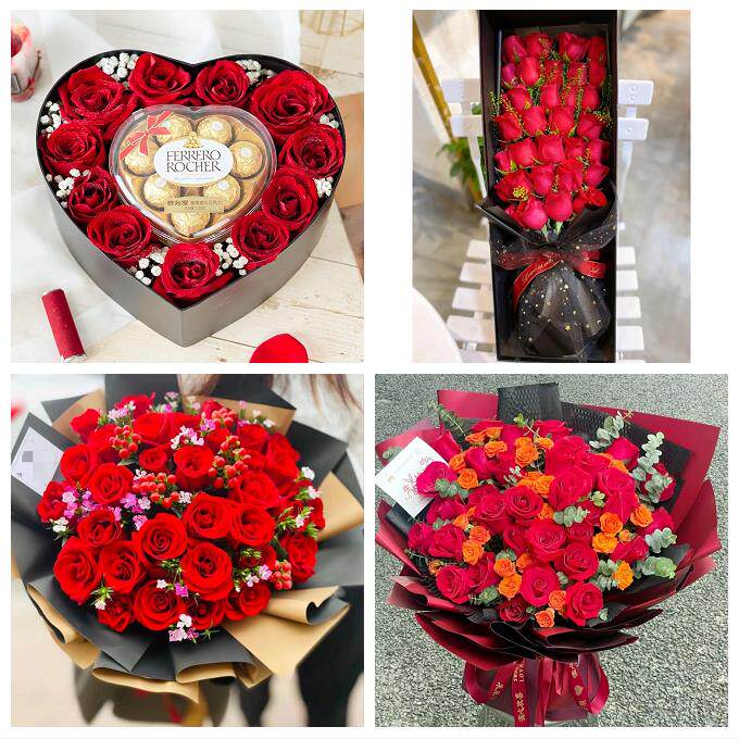 北京市房山区窦店石楼镇长阳镇同城鲜花店订情人节玫瑰送女友老婆