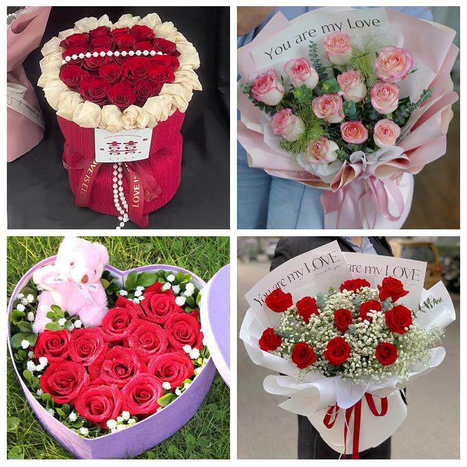 云南曲靖市富源县会泽县宣威市鲜花店同城配送女朋友情人节红玫瑰