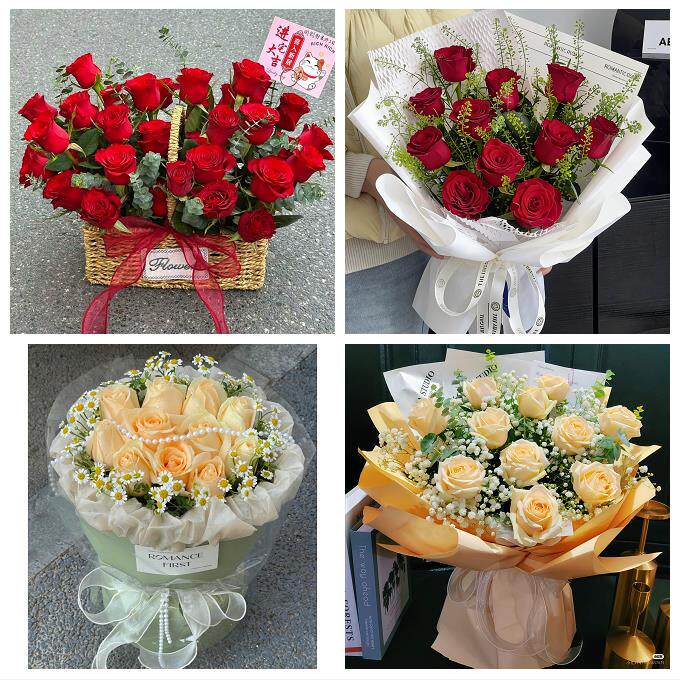 宁夏中卫市沙坡头区中宁海原县同城花店订38玫瑰鲜花送老婆女朋友