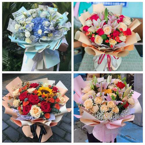 金华磐安兰溪义乌东阳永康市同城鲜花店玫瑰向日葵绣球送朋友生日