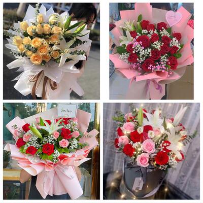 兰州市红古区永登皋兰榆中县同城鲜花店订玫瑰百合送女友老婆生日