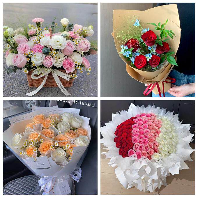 湛江市赤坎霞山区坡头麻章区同城鲜花店玫瑰向日葵绣球送朋友生日