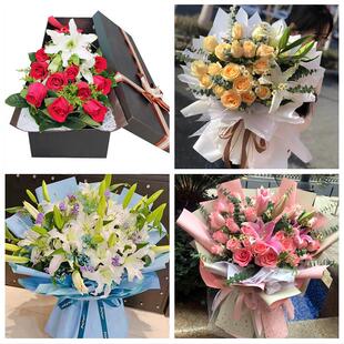 北京市海淀区清华园燕园香山同城鲜花店订玫瑰百合送女友老婆生日