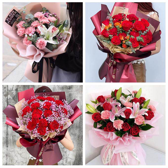 郑州上街惠济区中牟县巩义市同城鲜花店订康乃馨送长辈生日看病人