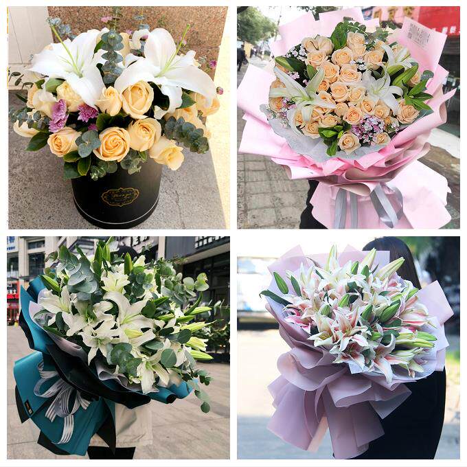 陕西咸阳市彬县长武县旬邑县同城鲜花店订玫瑰百合送女友老婆生日