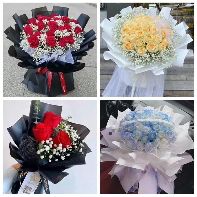 湖北恩施市利川市建始县巴东县鲜花店同城配送女朋友情人玫瑰花束