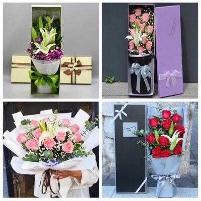 北京市东城区安定门北新桥东四同城鲜花店玫瑰香水百合送女友闺蜜