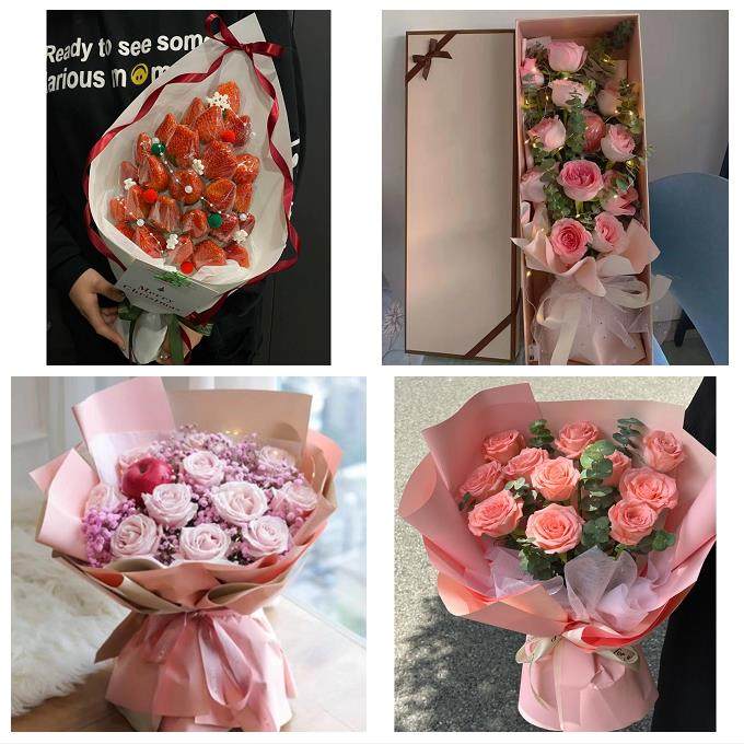 送武汉市武昌区青山区洪山区同城鲜花店平安夜玫瑰礼盒送女友老婆