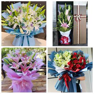 乌鲁木齐市天山区沙依巴克区同城鲜花店订玫瑰百合送女友老婆生日