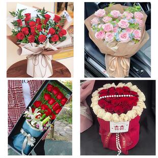 江西抚州市临川区东乡区南城县鲜花店同城配送女朋友情人节红玫瑰