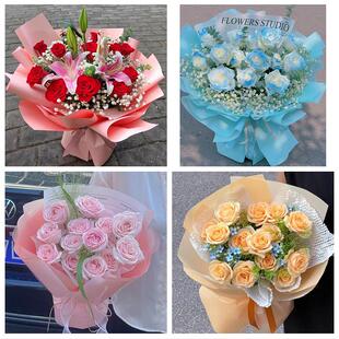 天津市河西区陈塘庄柳林东海同城鲜花店情人节送老婆玫瑰表白女友