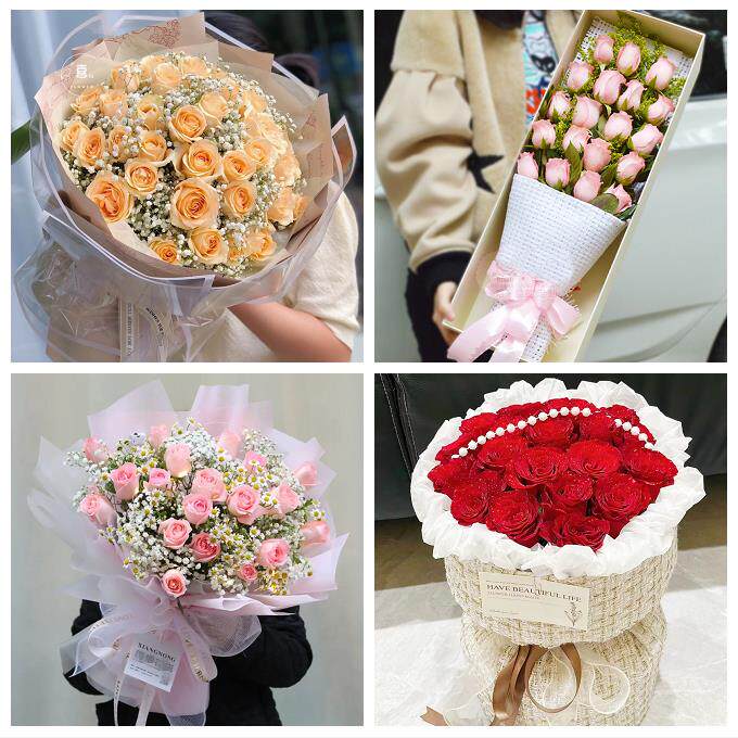 玫瑰花束表白女友老婆生日深圳龙岗区布吉坂田南湾平湖同城鲜花店