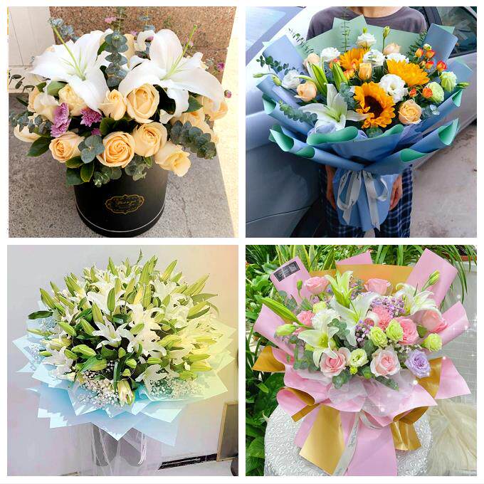 送咸阳市淳化县武功县兴平市同城鲜花店订玫瑰百合送女友老婆生日