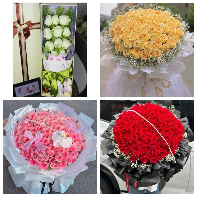 抚州市溪县资溪县东乡广昌县同城鲜花店脱单表白玫瑰花束送女朋友