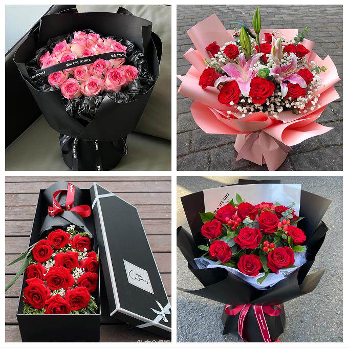恩施州恩施市利川建始巴东县同城鲜花店情人节送老婆玫瑰表白女友