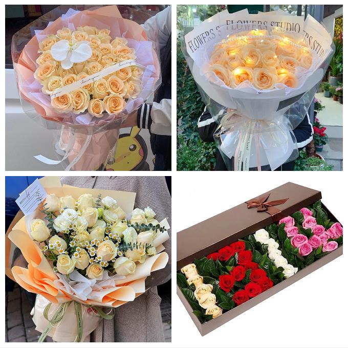 云南曲靖市富源县会泽县宣威市鲜花店同城配送七夕玫瑰表白女朋友