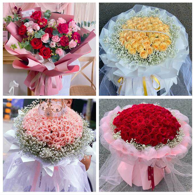 湖南湘潭市雨湖区岳塘区湘潭县同城鲜花店订情人节玫瑰送女友老婆