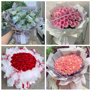 荆州市江陵县石首洪湖松滋市同城鲜花店情人节送老婆玫瑰表白女友