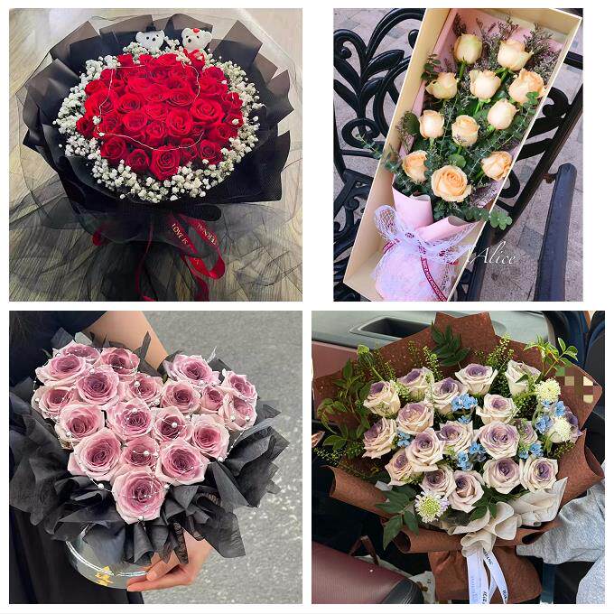 四川南充市顺庆区高坪区嘉陵区同城花店订38玫瑰鲜花送老婆女朋友