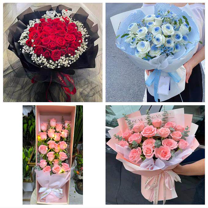四川宜宾市江安长宁县高县珙县同城花店订38玫瑰鲜花送老婆女朋友