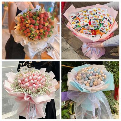 保定市涞水阜平徐水区定兴县同城鲜花店61儿童节鲜花零食饮料花束