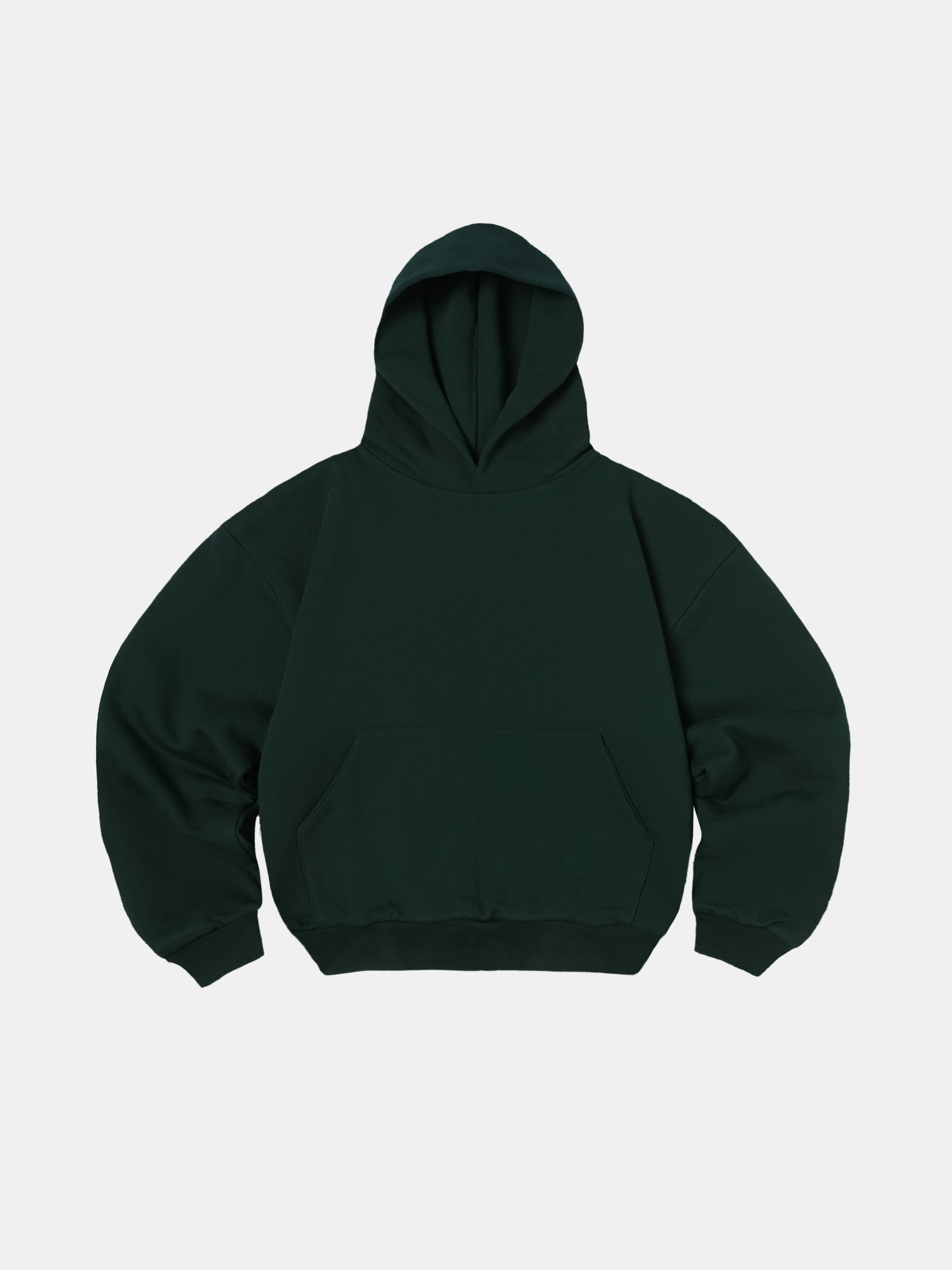 thumbnail for 1000g Union Kingdom Double Boxy Hoodie, Independent Double-Layer Pure Cotton Fleece Sweatshirt