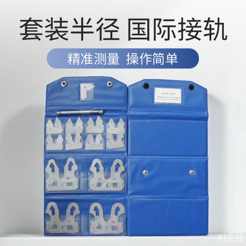 R规对弧样板带把手半径规公制半径尺板0.5-13mm间隔0.5mm套装26片