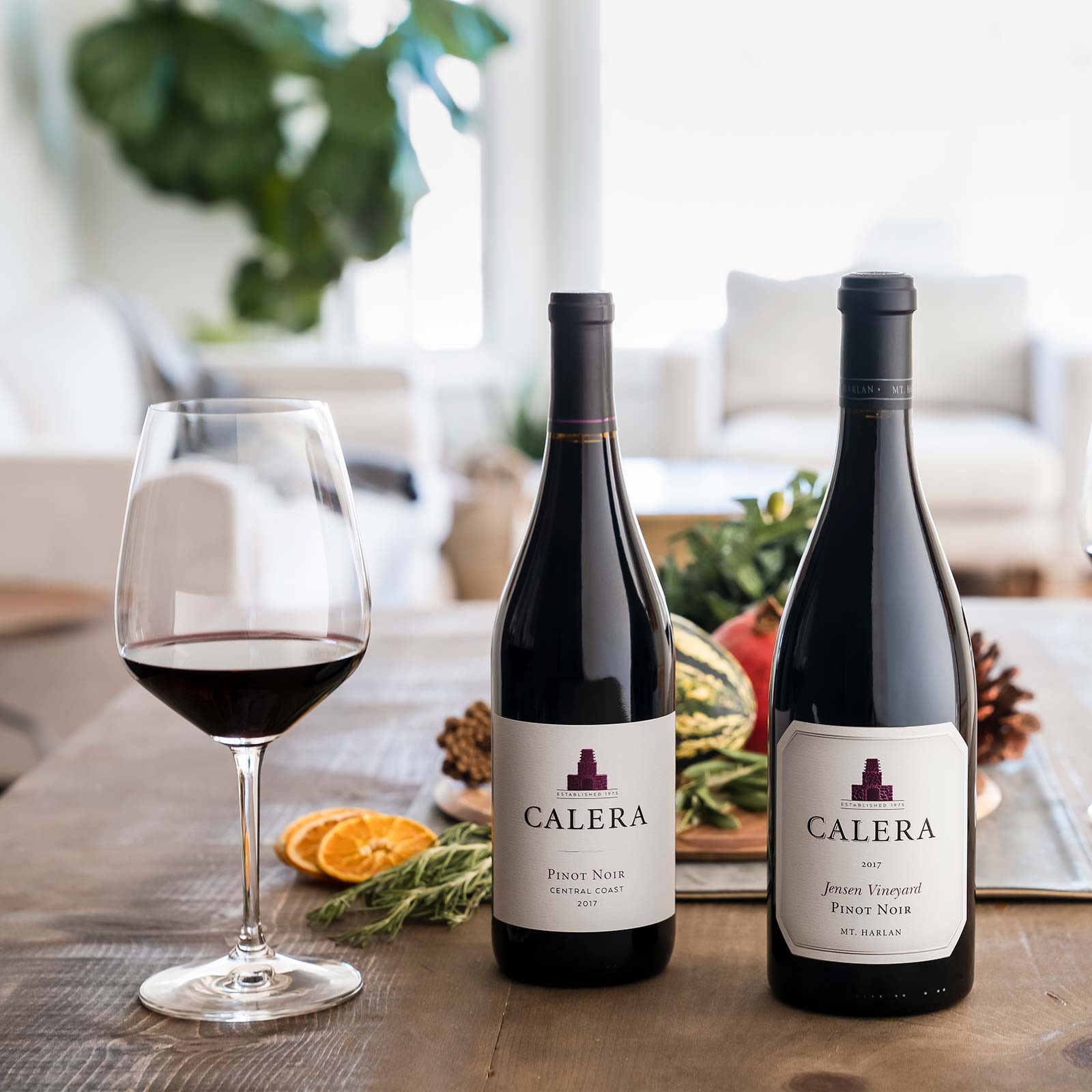 美国calera卡勒拉中央海岸黑皮诺干红/霞多丽干白葡萄酒 90