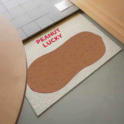 丝圈地垫入户卡通幸运水果可裁剪