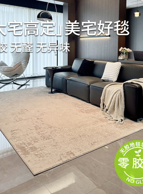 无胶百搭高档轻奢大宅地毯