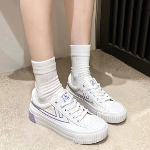 春夏季 女2025新款 低帮小白鞋 休闲布鞋 回力女鞋 运动女士板鞋 帆布鞋