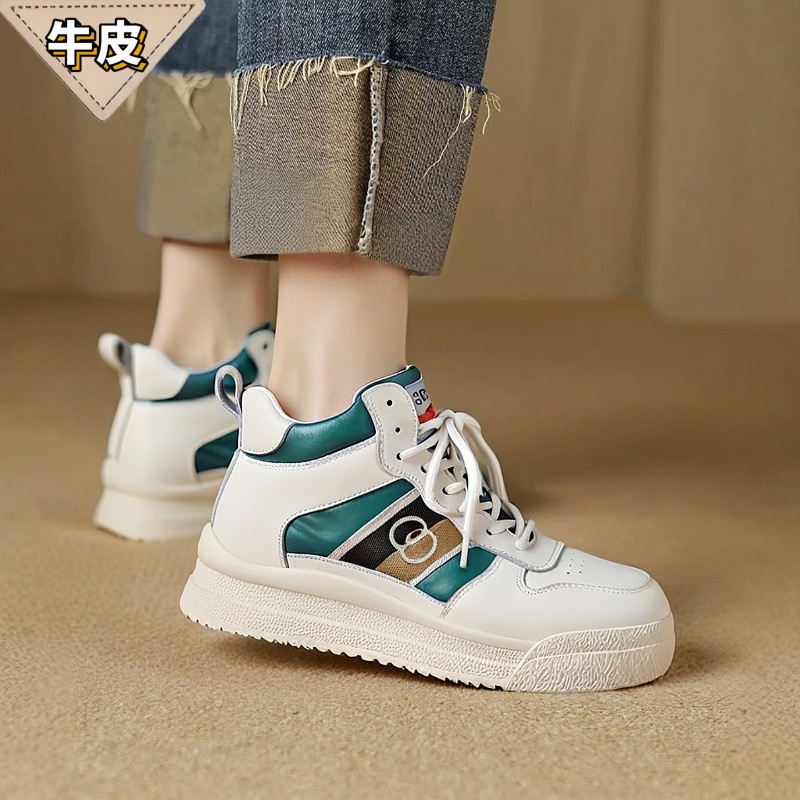 2025新款兽霸真皮高帮鞋