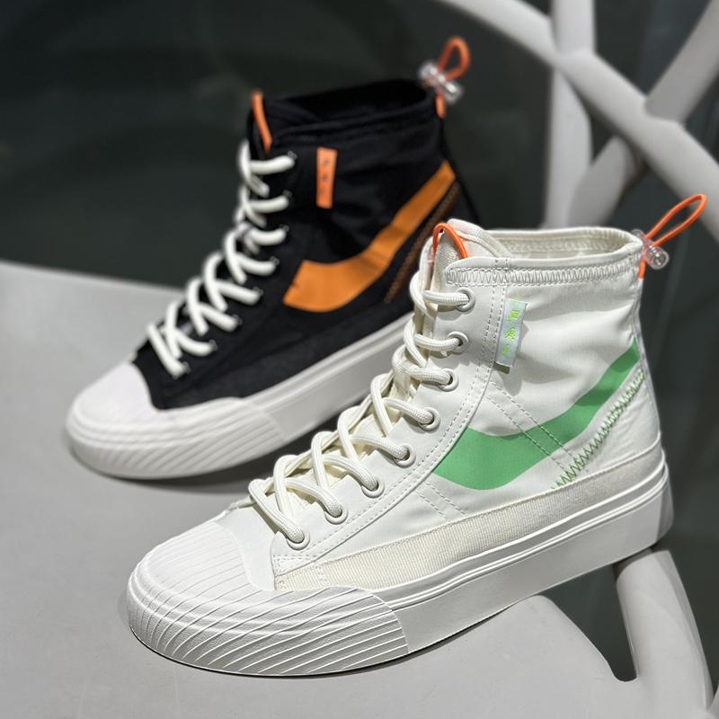 2024秋季新款男士高帮帆布板鞋